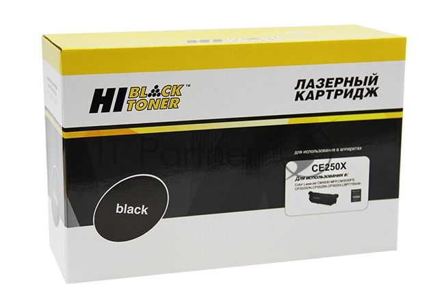 Картридж лазерный HP CLJ CP3525/CM3530 (Hi-Black) CE250X, BK, 10,5K