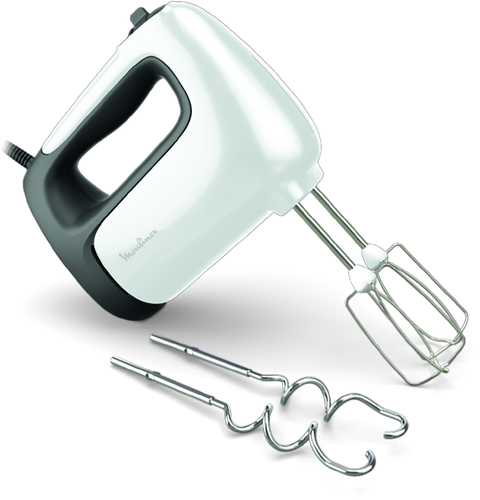 Миксер ручной Moulinex HM460110 500Вт белый/черный