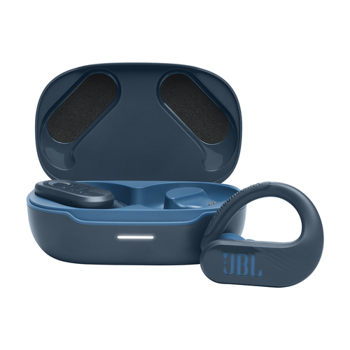 Наушники TWS JBL Endurance Peak 3 синий, внутриканальные с заушным креплением, Bluetooth, до 50 ч