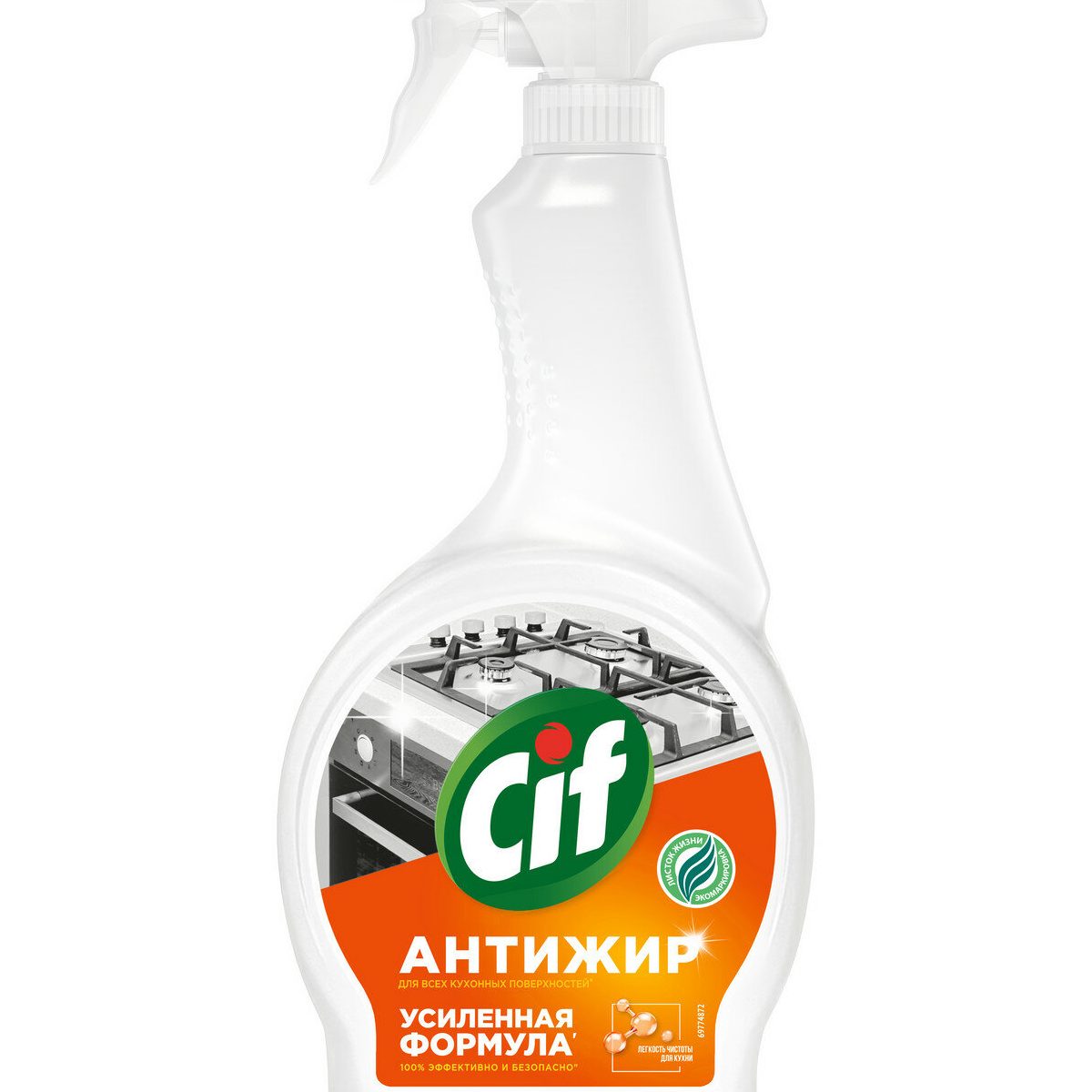 Чистящее средство Cif 1У609831, для кухни, Антижир, 500мл, 12шт