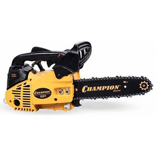 CHAMPION Бензопила 125T-10 700Вт 0.95л.с. дл.шины:10"