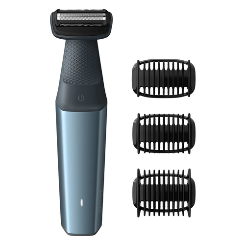 Philips BG3015/15 водонепроницаемый триммер для тела, 3 съемных гребня,  3,  5,  7 мм,