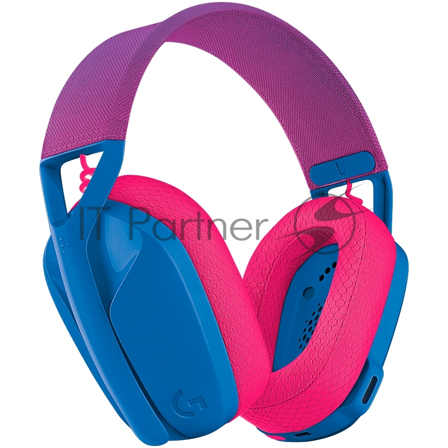 Гарнитура беспроводная Logitech Headset G435 LIGHTSPEED Wireless Gaming BLUE - Retail