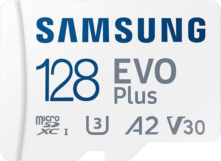 Карта памяти Samsung microSD Evo Plus 128 ГБ