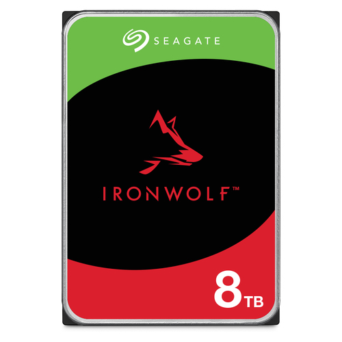 Жесткий диск Seagate SATA-III 8TB ST8000VN002 NAS Ironwolf 512E (5400rpm) 256Mb 3.5"