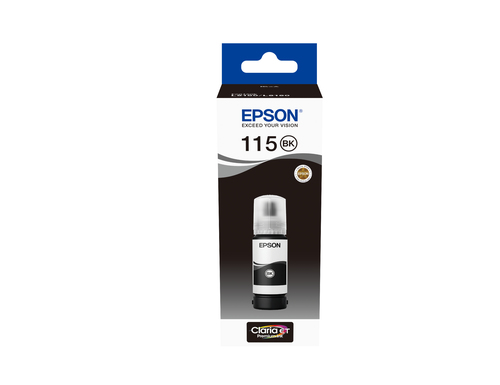 Epson C13T07C14A Контейнер Epson с черными пигментными чернилами 115 для L8160/L8180