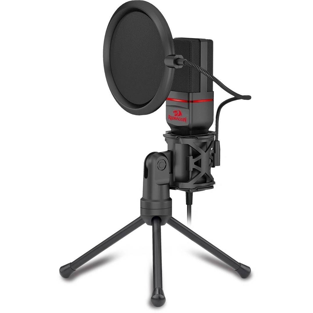 DEFENDER Микрофон стрим игровой Redragon Seyfert GM100 3.5 мм, кабель 1.5 м