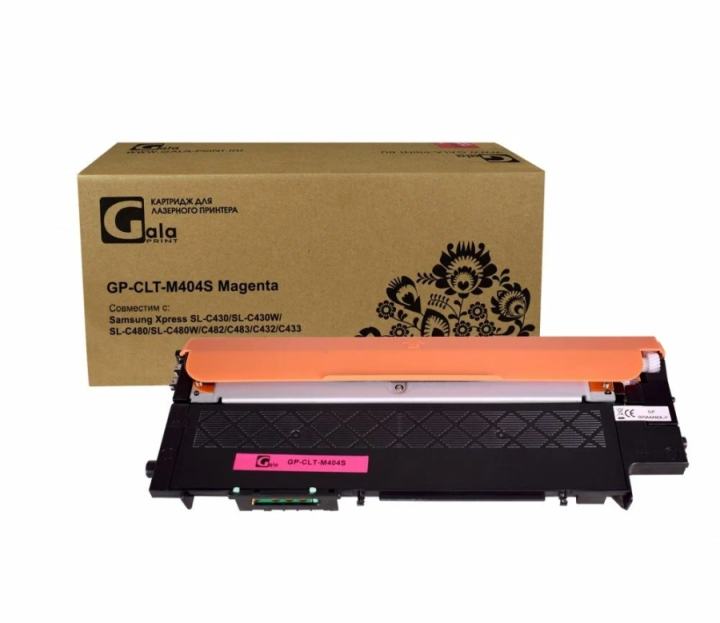 Картридж GalaPrint GP_CLT-M404S_M для Samsung Xpress SL-C430/SL-C430W/SL-C480/SL-C480W/C482/C432/C433  Magenta  1000к