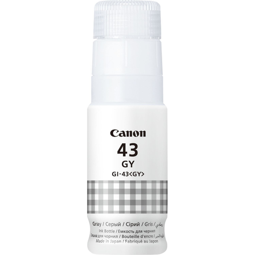 Чернила Canon GI-43GY для СНПЧ Pixma G540 / G640, серые, 8000 стр. (4707C001)
