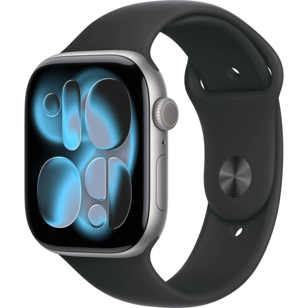Смарт-часы Apple Watch Series 11 46mm Space Gray Aluminum Case with Black Sport Band S/M