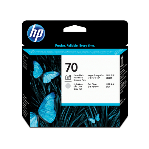 Печатающая головка HP 70 Photo Black and Light Grey для Designjet Z2100/Z3100/Z5200/Z5400ps Photo Printers Photosmart Pro B9180/B8850 ( C9407A )
