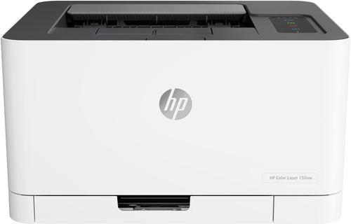 Принтер HP  Color LaserJet 150nw A4, лазерный, цветной, 18стр/мин, 600dpi, 400МГц, 64Мб, 50АПД, Ethernet/USB/Wi-Fi, 700стр/картридж, (4ZB95A)(507128)