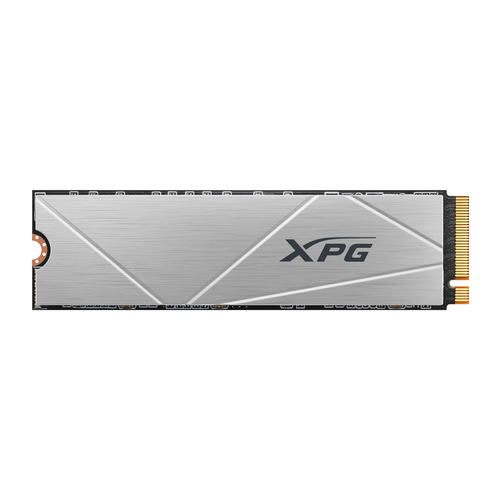 Твердотельный накопитель/ ADATA SSD GAMMIX S60 BLADE, 512GB, M.2(22x80mm), NVMe, PCIe 4.0 x4, 3D NAND, R/W 4700/1700MB/s, IOPs -/-, TBW 110, DWPD 0.12, with HeatSink (5 лет)