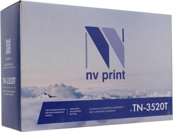 Картридж NV-Print TN-3520T  для Brother MFC-L6900DW/MFC-L6900DWT/HL-L6400DW/HL-L6400DWT