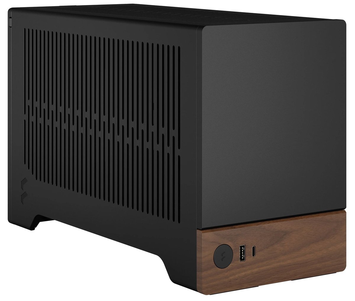 Компьютерный корпус без блока питания Fractal Design Terra, Mini-Tower, no fans, 1xUSB-A 3.0 + 1xUSB 3.2 Type-C, SFX PSU Support, mITX Graphite