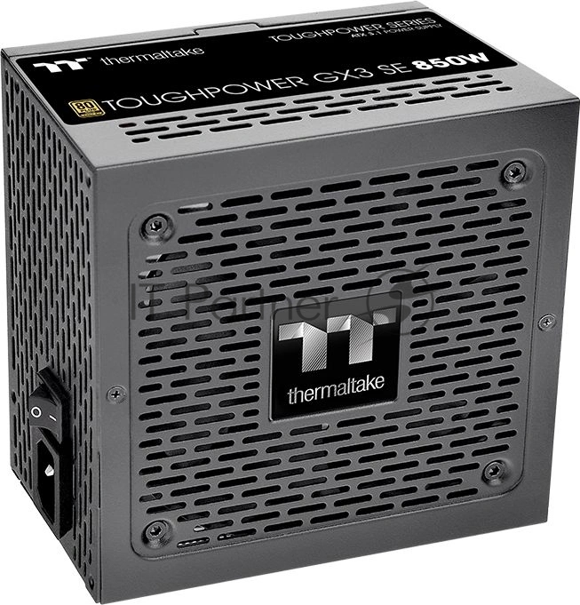 Блок питания Thermaltake Toughpower GX3 SE 850W, 850Вт, 80+ Gold, 120мм, немодульный, черный