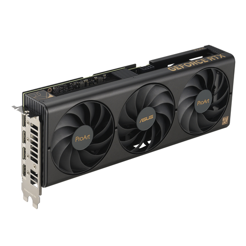 Видеокарта Asus PCI-E 4.0 PROART-RTX4070-O12G NVIDIA GeForce RTX 4070 12288Mb 192 GDDR6X 2535/21000 HDMIx1 DPx3 HDCP Ret