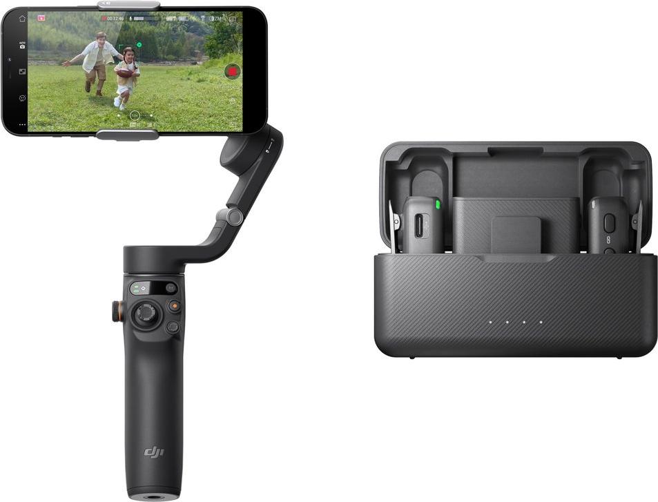 Стабилизатор DJI Osmo Mobile 6 Vlog Combo Slate Gray