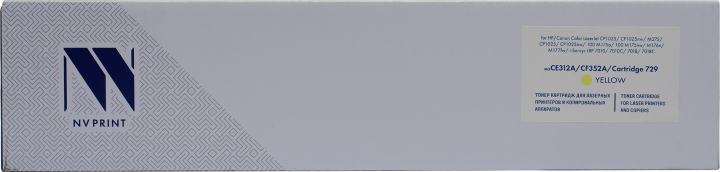 Картридж NV-Print CE312A/CF352A/Cartridge 729 Yellow  для HP M175nw/M176n/CP1025/LBP7010C/LBP7018C