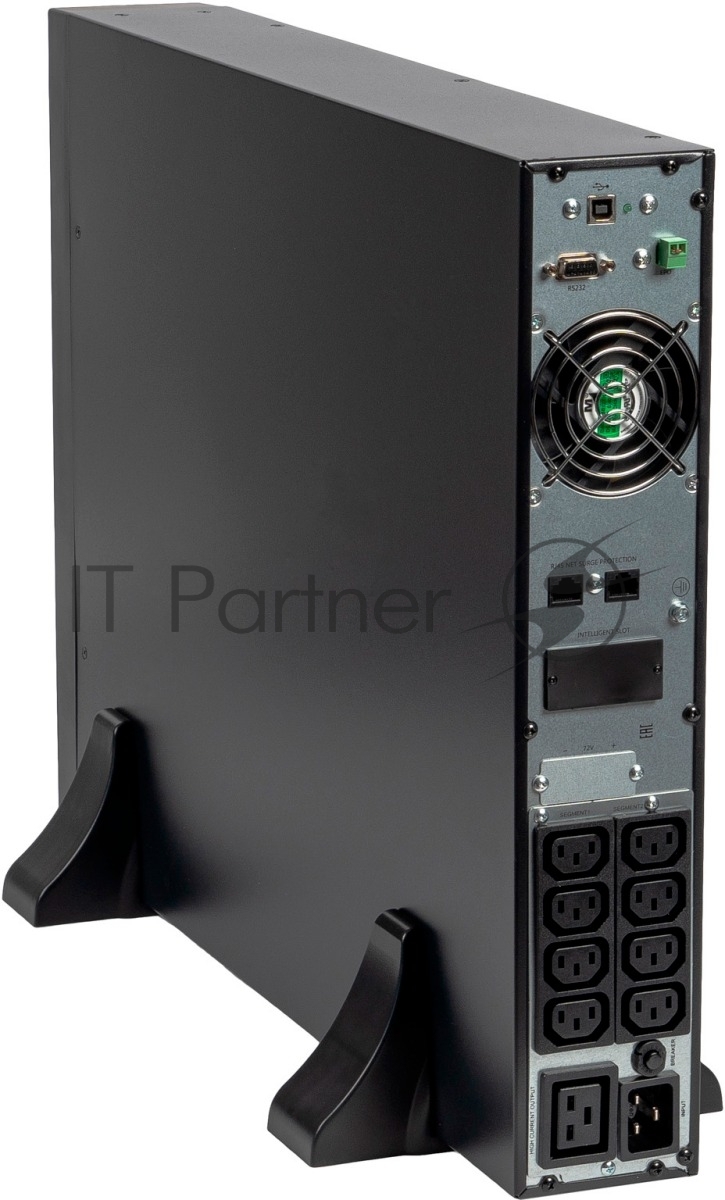 Источник бесперебойного питания Бастион SKAT-UPS 3000-RACK-ON-6X9-E P3 / 3000 ВА / 3000 Вт / 8 x IEC 320 C13, 1 x IEC 320 С19