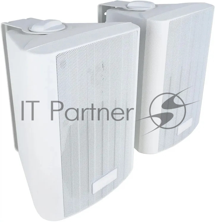 Акустическая система Gemini GHSI-W525BT-PR-WHT Активная + пассивная АС, 5.25" НЧ + 0.75" ВЧ, мощность RMS/Peak 60/150 Вт, АЧХ 45-20000 Гц, динамики: 5" НЧ, 1" ВЧ, IP44, BT, 3,5 мм AUX вход, 3,5 мм AUX выход, настенные крепления, пульт ДУ, цвет белый