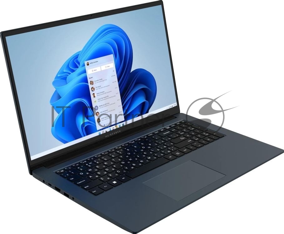 Ноутбук Maibenben M17A-R787UM Ryzen 7 8745HS 16Gb SSD512Gb AMD Radeon 780M 17.3" IPS FHD (1920x1080) Windows 11 Home blue WiFi BT Cam 3896mAh (M17A-R787UM0F3RHU4EB0)