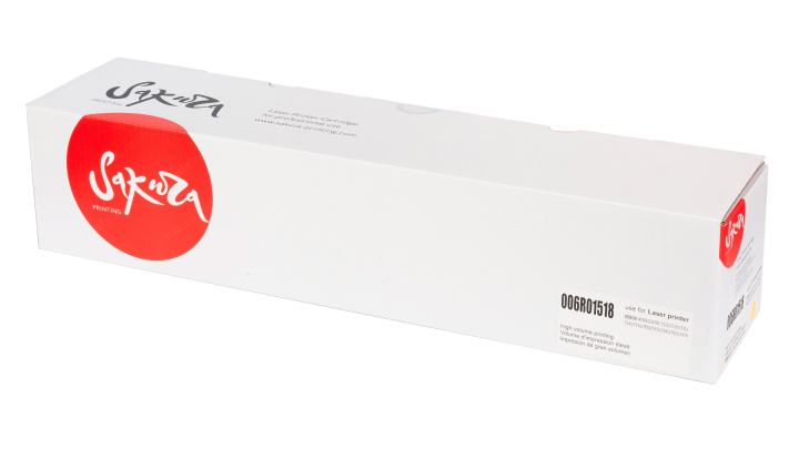 SA006R01518 Тонер-туба SAKURA 006R01518 для Xerox WorkCentre 7545/7556,  желтый, 15000 к.