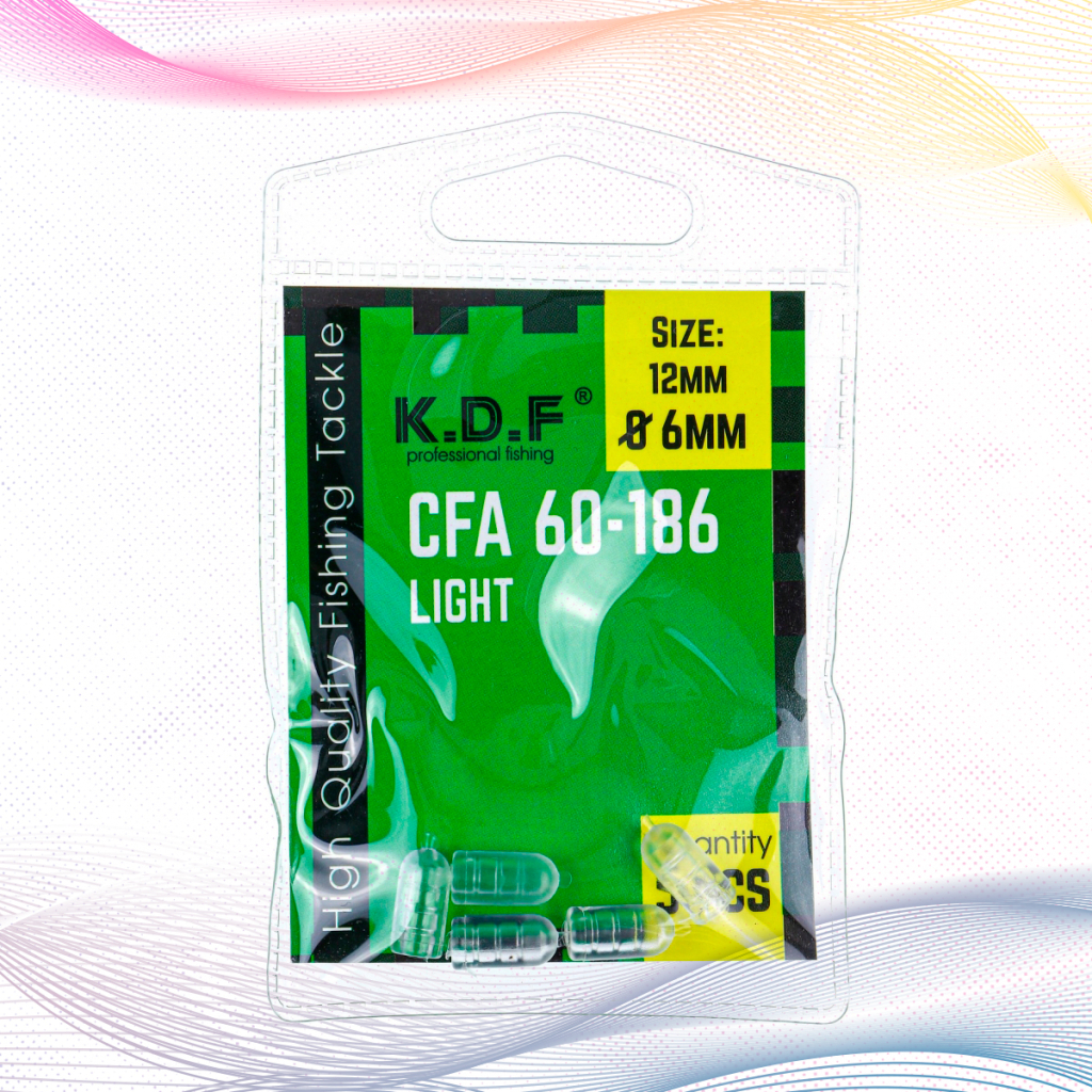 Цилиндр KDF CFA 60-186 12 мм цв прозрачный 5 шт/упак