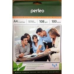 Бумага Perfeo PF-MTA4-108/100, A4, 108 г/м², матовая, 100 листов