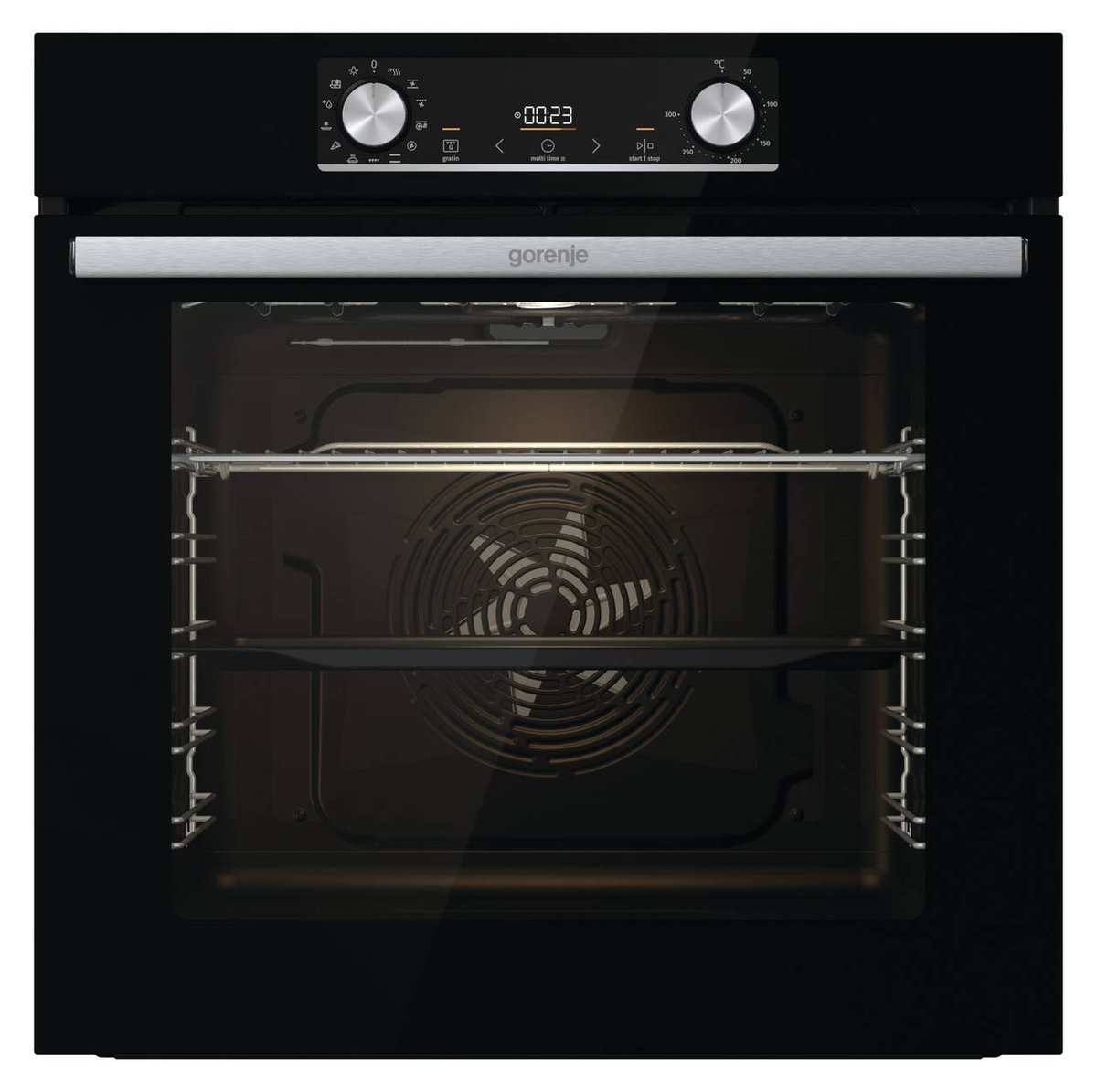 Духовой шкаф Gorenje BOX6737E01BG, электрический, 77л, 60см, черный