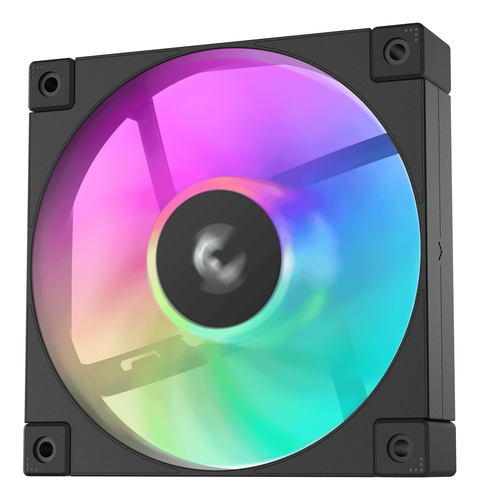 Вентилятор для корпуса Deepcool FD12 ARGB 120х120x25 черный 4-pin 26.9дБ (R-FD12-BKAPN1-G) Ret [R-FD12-BKAPN1-G]