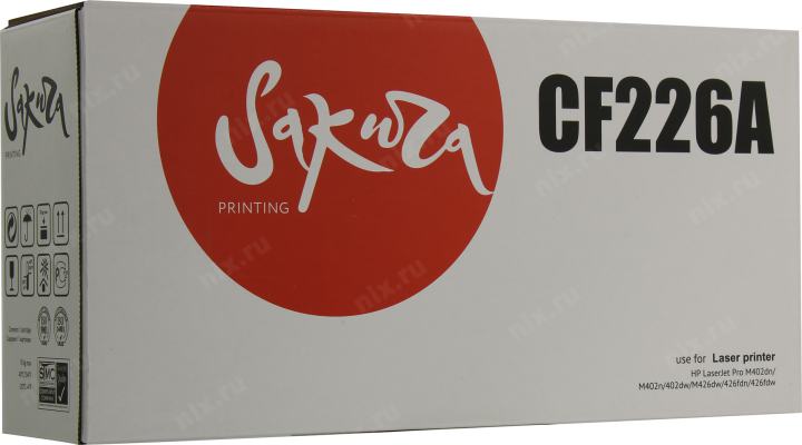 Картридж SAKURA CF226A Black для HP  LJ  M402/M426