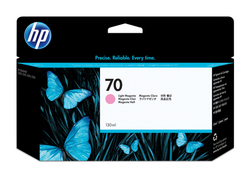 Картридж HP 70 Light Magenta для Designjet Z2100/Z3100/Z3200/Z5200 Photo Printers 130-ml ( C9455A )