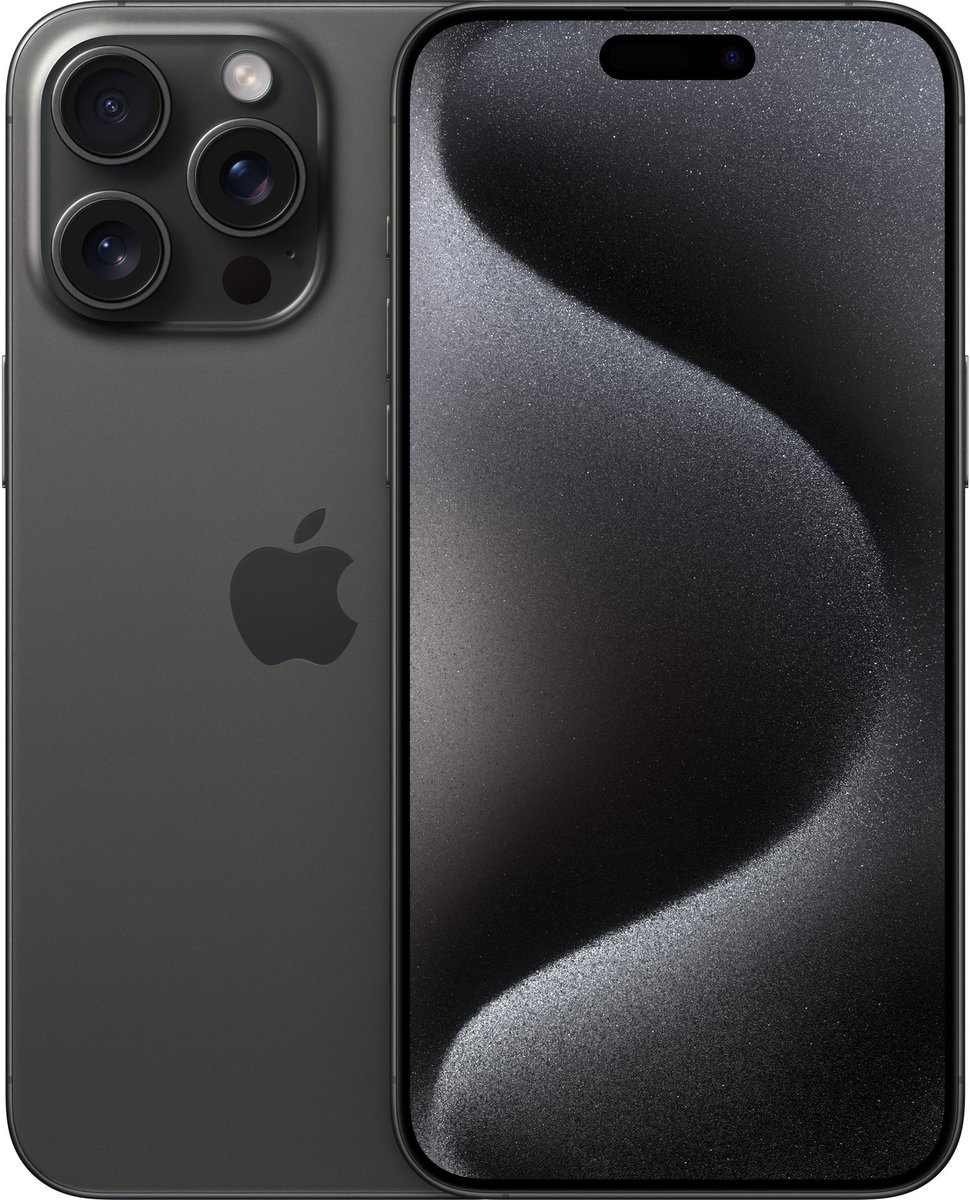 Смартфон Apple iPhone 15 Pro Max 512Gb eSIM Black Titanium (Global)