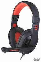 Гарнитура Redragon Garuda, mini jack 3.5 mm, черный/красный (74742)