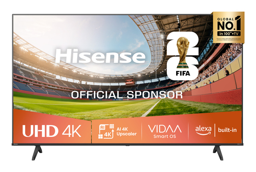 Телевизор LED Hisense 50" 50A6Q черный 4K Ultra HD 60Hz MEMC DVB-T DVB-T2 DVB-C DVB-S DVB-S2 USB WiFi Smart TV (RUS)