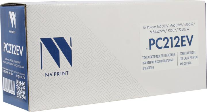 Картридж NV-Print PC212EV  для Pantum P2502/P2502W/M6502/M6502W/M6552NW