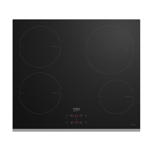 Индукционная варочная поверхность Beko HII64401MTX, 4 конфорки, стеклокерамика, 7200 Вт