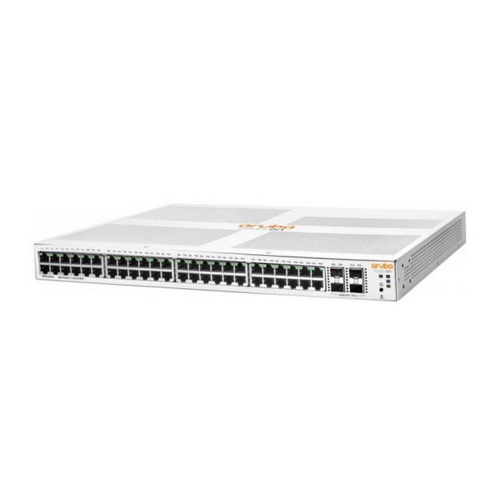 Коммутатор HPE JL686B, 48×PoE 1GbE, 4×SFP/SFP+, 370W