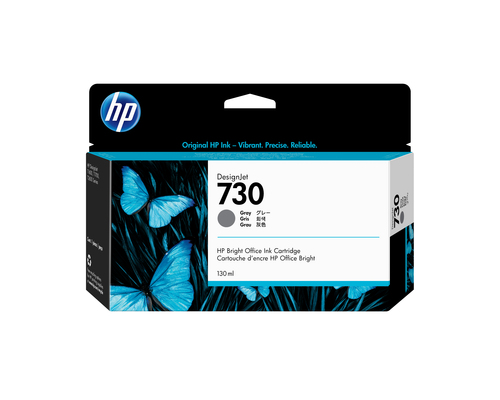 Картридж HP 730 Gray для DesignJet T1600/T1600dr/T1600PS/T1700/T1700dr/T2600PS/T2600dr 130 ml ( P2V66A )