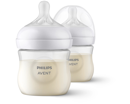 Philips SCY900/02 Бутылочка Avent/ Бутылочка для кормления 125 мл, 2 шт, серия NATURAL  Response,  пластик