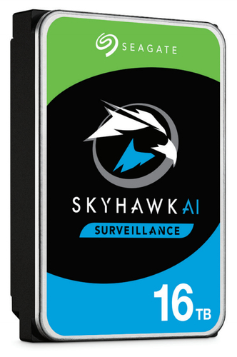 Жесткий диск Seagate SkyHawk Al Surveillance ST16000VE002 16TB 3.5" SATA 6Gb/s, 7200rpm, 256MB, 24x7, Bulk