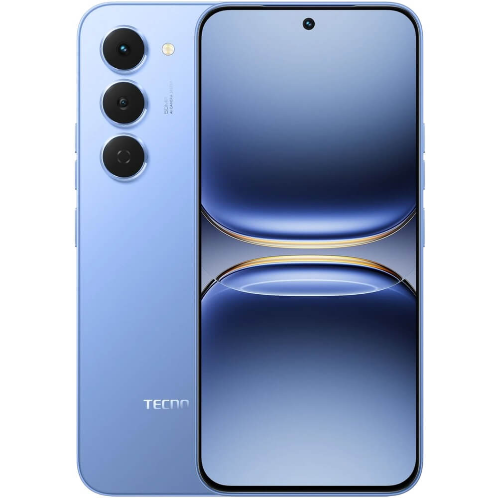 Смартфон Tecno Spark 40 Pro 256Gb 8Gb черный моноблок 3G 4G 2Sim 6.78" 1224x2720 Android 15 50Mpix 802.11 a/b/g/n/ac/ax NFC GPS GSM900/1800 Protect FM