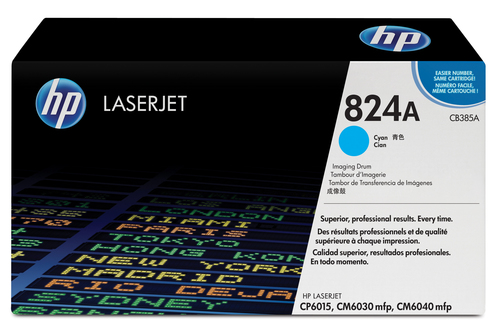 Оригинальный фотобарабан HP CB385A для Color LaserJet CP6015, CM6030, CM6040 голубой (23 000 стр.)