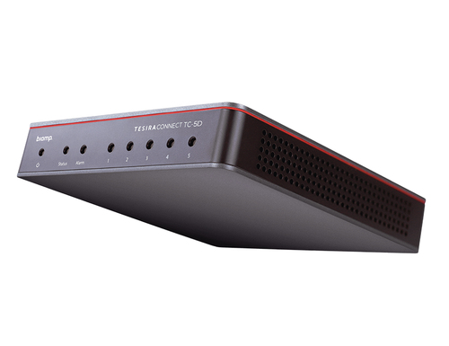 Сетевой коммутатор BIAMP [TesiraCONNECT TC-5D] AVB, Dante, PoE+ (4 порта), 5 портов RJ-45 100мб/1гб, RSTP; SageVue. ПО Tesira. Крепление опционально.