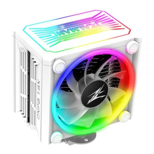 Cooler Zalman CNPS16X White RGB (Soc-1151/1200/2011/2066/AM2/AM3/AM4/FM2/FM1, 800-1500 об/мин, 27dB, Al+CU, 880gr) (CNPS16X White)