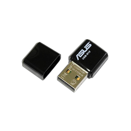 ASUS <USB-N10> Nano Wireless USB  Adapter (802.11n/g/b, 150Mbps)