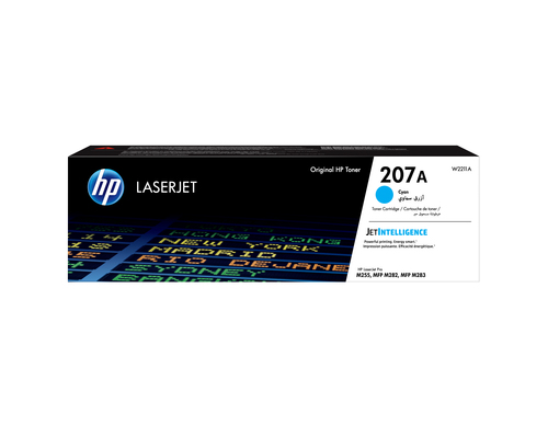 Тонер-картридж HP 207A Cyan для Color LJ Pro MFP M282nw/M283fdn/M283fdw M255nw/M255dw (1250 стр) ( W2211A )