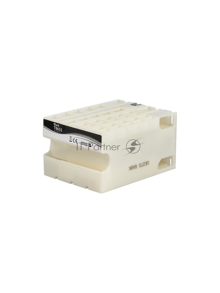 Струйный картридж Sakura C13T865140 (T8651 BK) для Epson, черный, 176 мл., 8000 к.