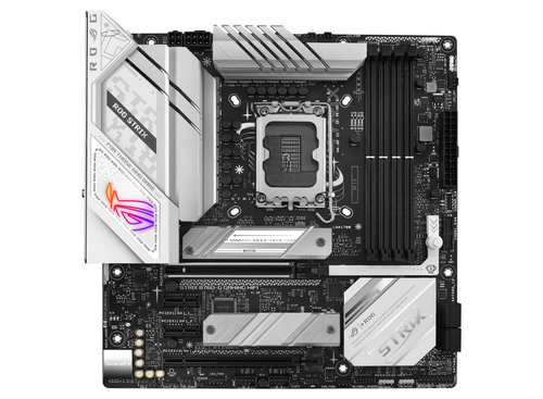 Материнская плата Asus - ROG STRIX B760-G GAMING WIFI, mATX, Intel B760, 1xLGA 1700, 4xDDR5 до 192ГБ, 1x2.5GbE, audio, M.2, Wi-Fi, Bluetooth, HDMI, DP, 4xSATA, 4xUSB2.0, 3xUSB3.2, 2xUSB3.2 Type C, ROG STRIX B760-G GAMING WIFI
